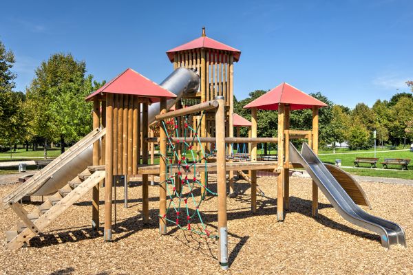 Playground Mulch Installation in Jupiter
