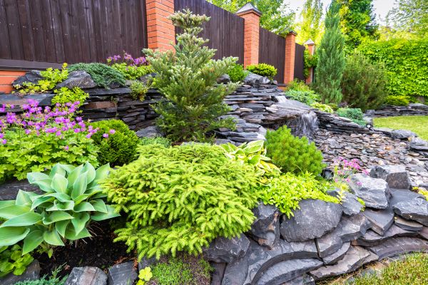 Stone Garden Installation in Jupiter
