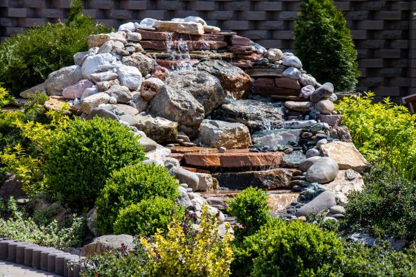 River Rock Landscaping in Jupiter