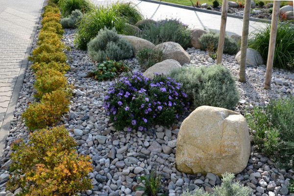 Decorative Rock Installation in Jupiter